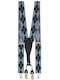 Breteli Unisex Adulți ButicCochet Din Țesătură Sintetică Elastică 4 Cleme Metalice 35 Mm Multicolore Br511