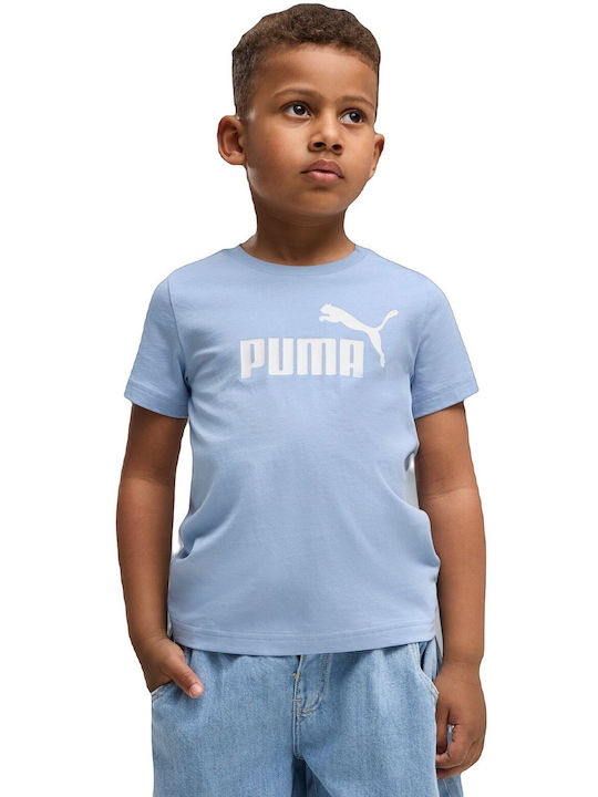 PUMA Tricou Pentru Copii Blue Logo Tee