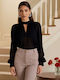 Дамска Блуза Blouse Плисирана