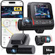 Jzones V630 Set Cameră DVR Auto 4K cu Ecran 2.4" Bluetooth Wi-Fi GPS și Cameră Oglindă Spate