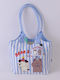Kinder Umhängetasche Hellblau