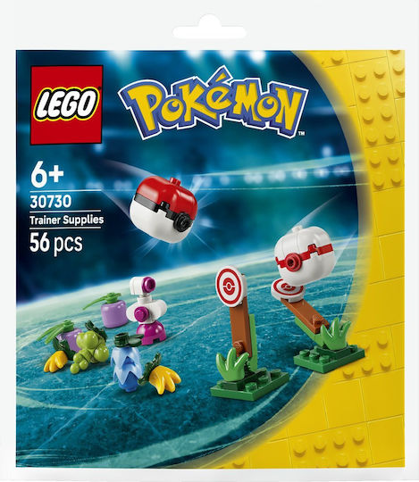 LEGO Pokemon Trainer Supplies pentru 6+ ani 56 buc