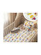 MayHome Set Single Cotton Sheets with Elastic Band Beige 100x200cm