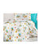MayHome Single Cotton Sheets Set Cotton 160x240cm