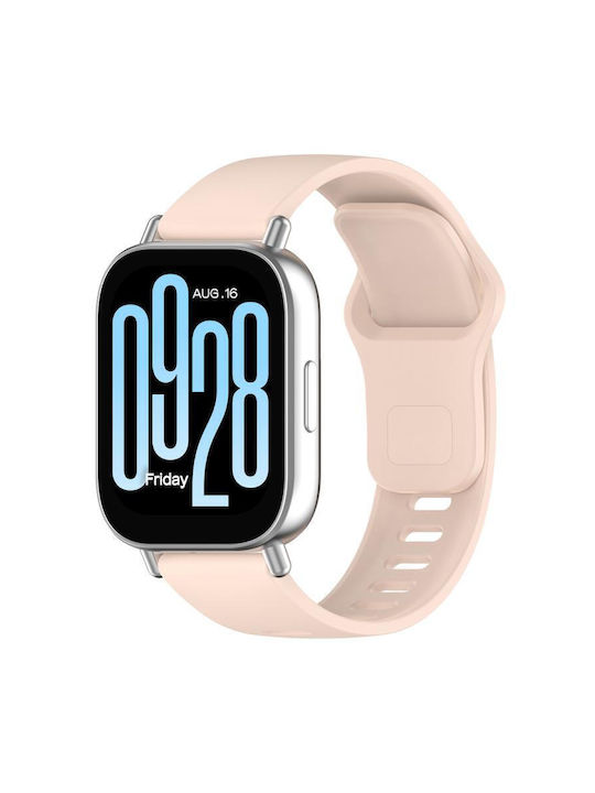 Λουράκι Silicone Reverse Buckle Xiaomi Redmi Watch 5 Active 5 Lite Pink