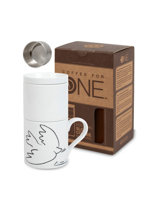 Konitz Porcelain White Mug 370ml