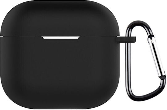 SSCase Силиконов калъф в черен цвят за Apple AirPods 4