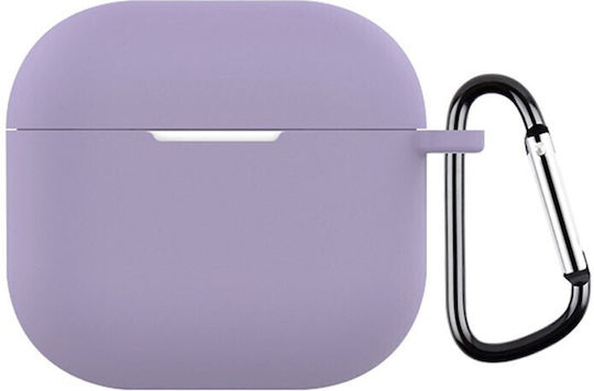 SSCase Калъф от силикон в лилав цвят за Apple AirPods 4