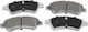 Vorderseite Bremsbeläge Citroen Berlingo C2 C3 C4 16 140 058 80