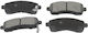 Vorderseite Bremsbeläge Mazda 2 D6y13328z