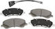 Front Brake Pads Ford Transit 1371403