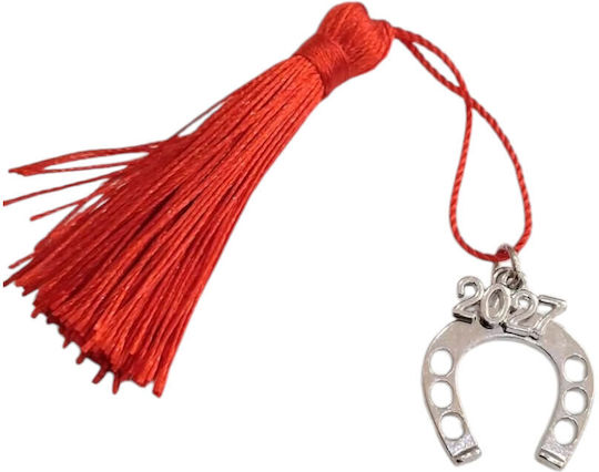 Kalliopi Silver Χειροποίητο Κρεμαστό Γούρι Πέταλο Ασημί 2027 2x3cm
