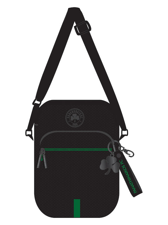 PAO Herren Tasche Schulter / Crossbody Schwarz