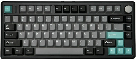 Epomaker TH80 V2 Pro Безжична Гейминг Инженеринг Клавиатура 75% с Custom управление и RGB осветление Международен английски