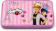 Digital Place Metallic Pink Pencil Case