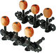 Grover Gb120-ss 3+3 Schwarz Amber Tasten