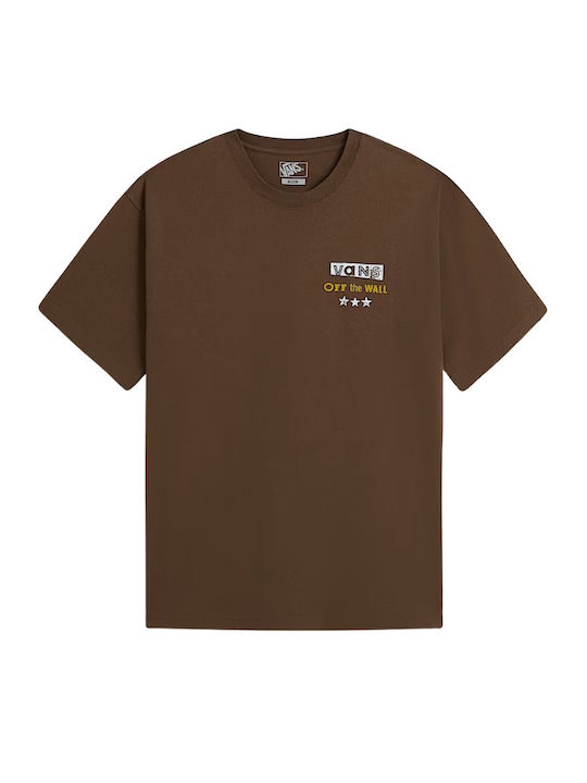 Vans Distorted T-shirt Brown