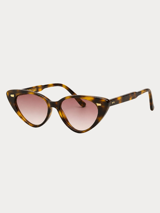 Cutler And Gross Ochelari De Soare Pentru Femei Cu Ramă Maro Din Plastic