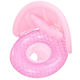 Schwimmtrainer mit Sonnenschutz Rosa