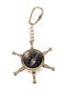 Nautical Keychain Wheel Compass