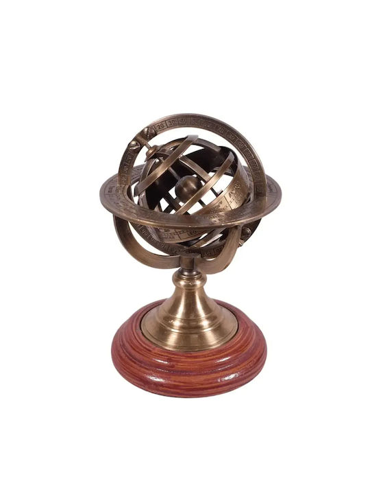 Metallischer Glob