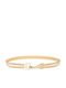 Elastische Damen Gürtel Kette Goldene