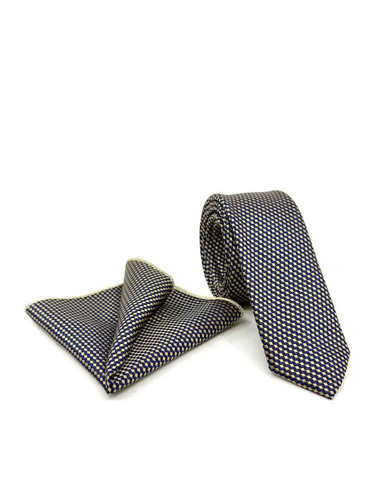 Legend Accessories Σετ Ανδρικής Γραβάτας σε Γκρ...