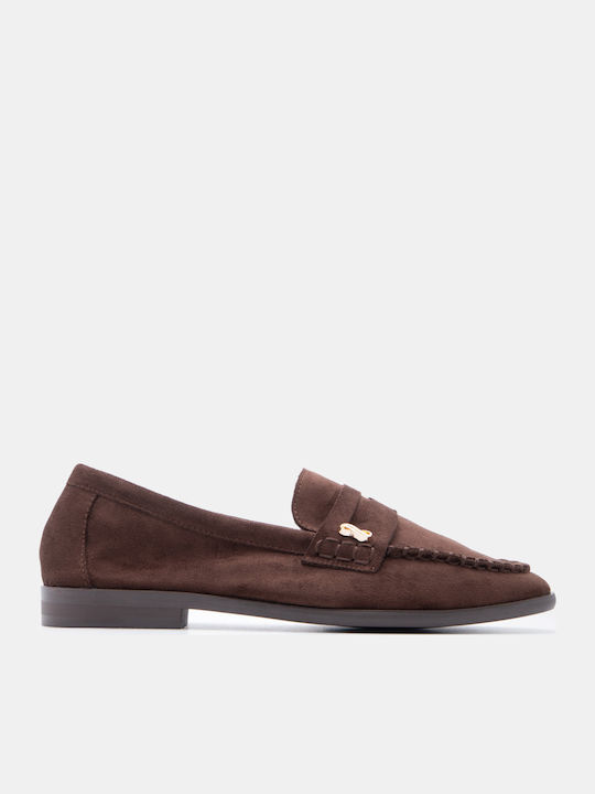 Women's Moccasins In Brown Colour