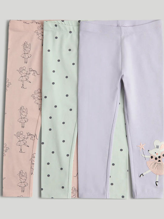 Set Pantaloni Pentru Copii Lungi Multicolori