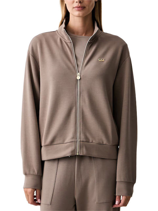 Emporio Armani Сива Жилетка Худи