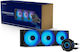 Chieftec Iceberg Pro 360 RGB AIO CPU Liquid Cooling with 3 120mm Fans