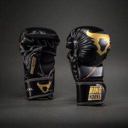 Γάντια Ringhorns Charger Mma Sparring Gloves Black Gold Γάντια Ringhorns Charger Mma Sparring Gloves Black Gold