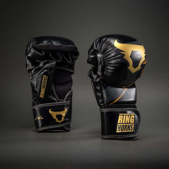 Γάντια Ringhorns Charger Mma Sparring Gloves Black Gold