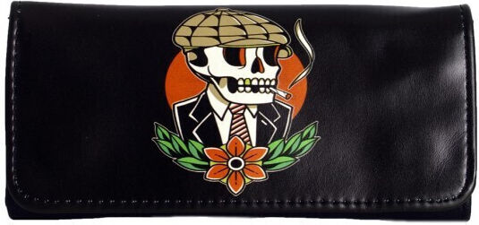 Tfar Fanatic Smoker Tabaktasche aus Künstliches Leder mit Magnetverschluss 16x8cm Fanatic Smoker Fanatic Smoker Nr.144