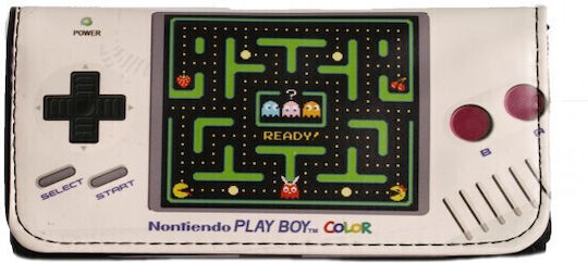 Tfar Tfar Tabaktasche aus Künstliches Leder mit Magnetverschluss 13.5x7.5cm Retro-Spiel Retro-Spiel