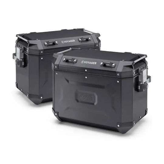 Βαλιτσες Πλαϊνες Ζευγαρι Kvg48bpack2 Black K'voyager 48l Kappa