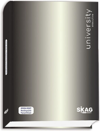 Skag Skag Universität Täglich Akademische Tagesordnung 2026/27 Grau 14x21cm