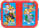 Gim Plastic Kids' Food Container Paw Patrol Red