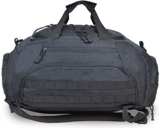 Commander Militärrucksack Duffle Bag Schwarz