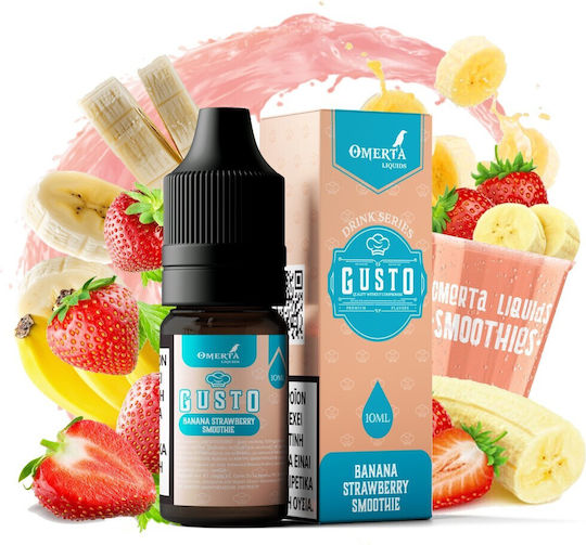 Omerta Έτοιμο Υγρό Αναπλήρωσης Banana Strawberry 9mg 10ml