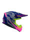 Kenny Track Graphic Div Speed Purple Pink Motorcycle Helmet Motocross ECE 22.06 1470gr
