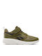 Rush Runner 6.0 Elastic Lace Kids Sports Shoes Running Khaki