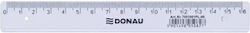 Donau Transparent Plastic Ruler Transparent