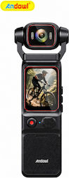 Andowl GC3 128GB Actionkamera 4K Ultra HD mit Touchbildschirm Schwarze Andowl GC3 128GB Actionkamera 4K Ultra HD mit Touchbildschirm Schwarze