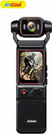 Andowl GC3 128GB Екшън камера 4K Ultra HD с Тъч Екран Черна