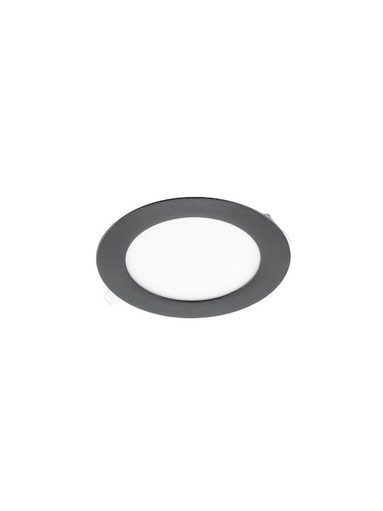 Spot Încorporat Led Oris 7w Ip20 3000k Negru