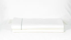 Cearceaf Satin Bumbac Linia Mărimea Pilotei 150x200 Cm Pearl Linia