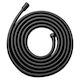 Spv L Σπιράλ Τηλεφώνου Ντουζ 2μ Pvc Μαύρο Matte Shower Head Hose 2m Pvc Matte Black