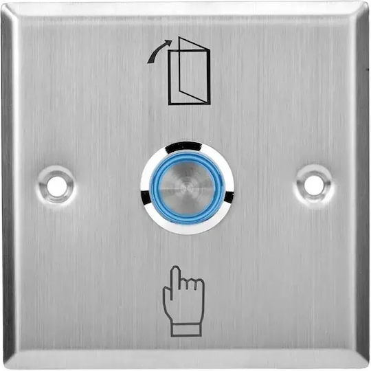 Mentor Acs033 Buton De Ieșire Control Acces Fără Com 12v Încastrat Iluminat Oțel