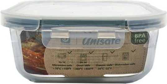 Uniglass Кутия за храна стъклена 520ml